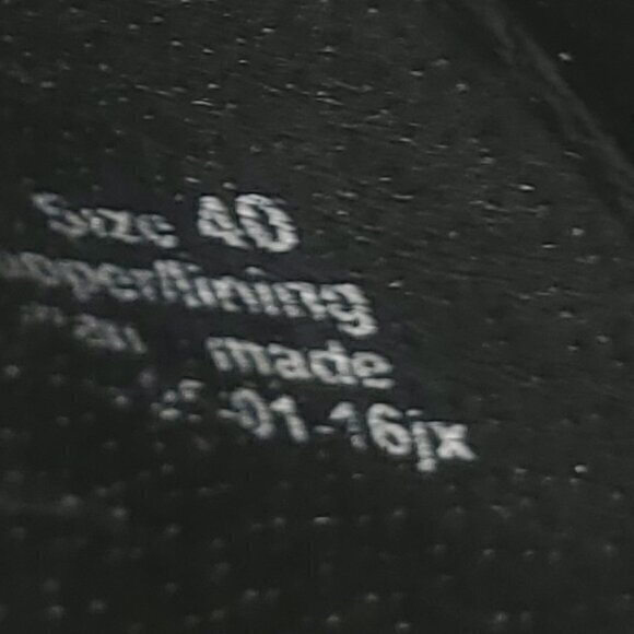 Dansko Black Leather Slip-On Clogs 40/9.5-10 US Black - Picture 7 of 12